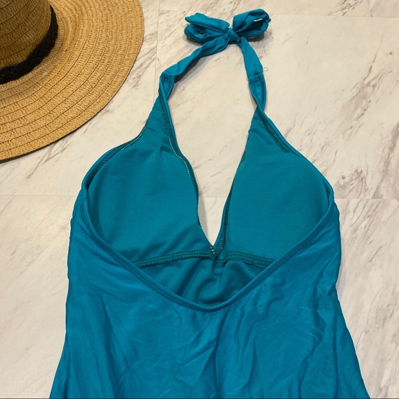 New! VYB Tie Halter One Piece Swimsuit Small - Picture 6 of 9